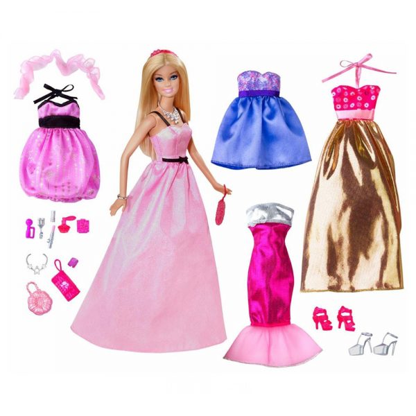 Bup be barbie bo su tap thoi trang 600x600 - Quá trình phát triển của búp bê Barbie