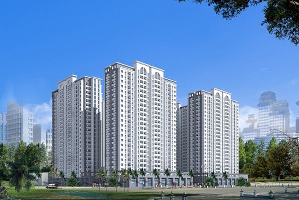 phoi toan canh khu can ho HQC Plaza 600x401 - Dự án khu căn hộ HQC Plaza – Quận 8