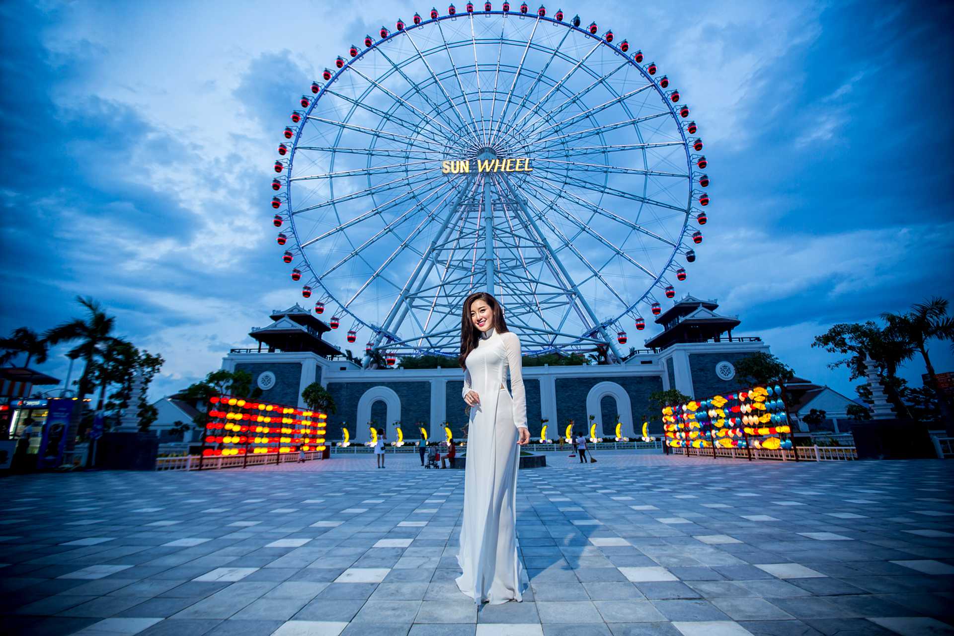 Top 10 địa điểm mới nhất ở Đà Nẵng 2020 nên ghé vong du quay Sun Wheel khong lo o cong vien chau a - Top 10 địa điểm mới nhất ở Đà Nẵng 2020 nên ghé
