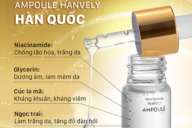 Serum dưỡng trắng chống lão hóa và những điều cần biết trước khi sử dụng Serum whitening perfect ampoule - Serum dưỡng trắng chống lão hóa và những điều cần biết trước khi sử dụng