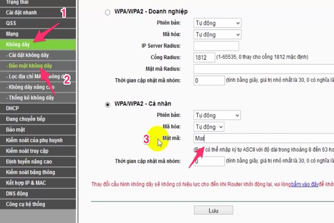 cach thay doi mat khau wifi tp link - Cách thay đổi mật khẩu wifi trên máy tính đơn giản ai cũng thực hiện được