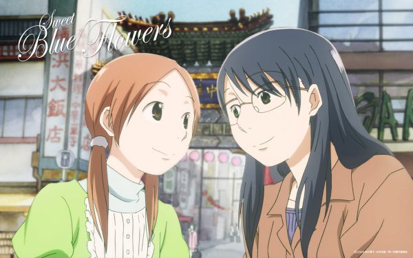 Aoi Hana 600x375 - Top 10 anime bách hợp nên xem một lần trong đời