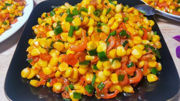 Bap xao tom kho 14 600x338 - Top 14 món ăn ngon chế biến từ tôm khô bạn nên biết