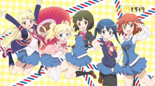 Kiniro mosaic 600x333 - Top 10 anime bách hợp nên xem một lần trong đời