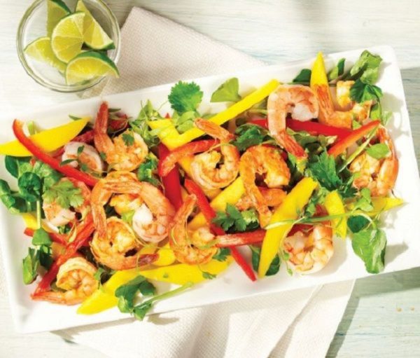 Salad tom kho 2 600x511 - Top 14 món ăn ngon chế biến từ tôm khô bạn nên biết