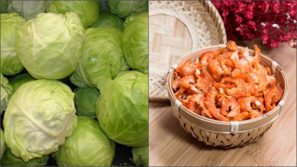 anh bap cai tom kho 6 600x338 - Top 14 món ăn ngon chế biến từ tôm khô bạn nên biết